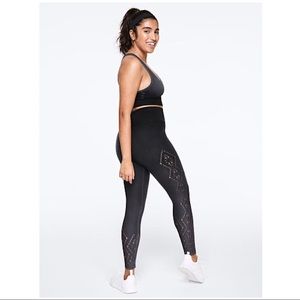 New Vs pink seamless tights